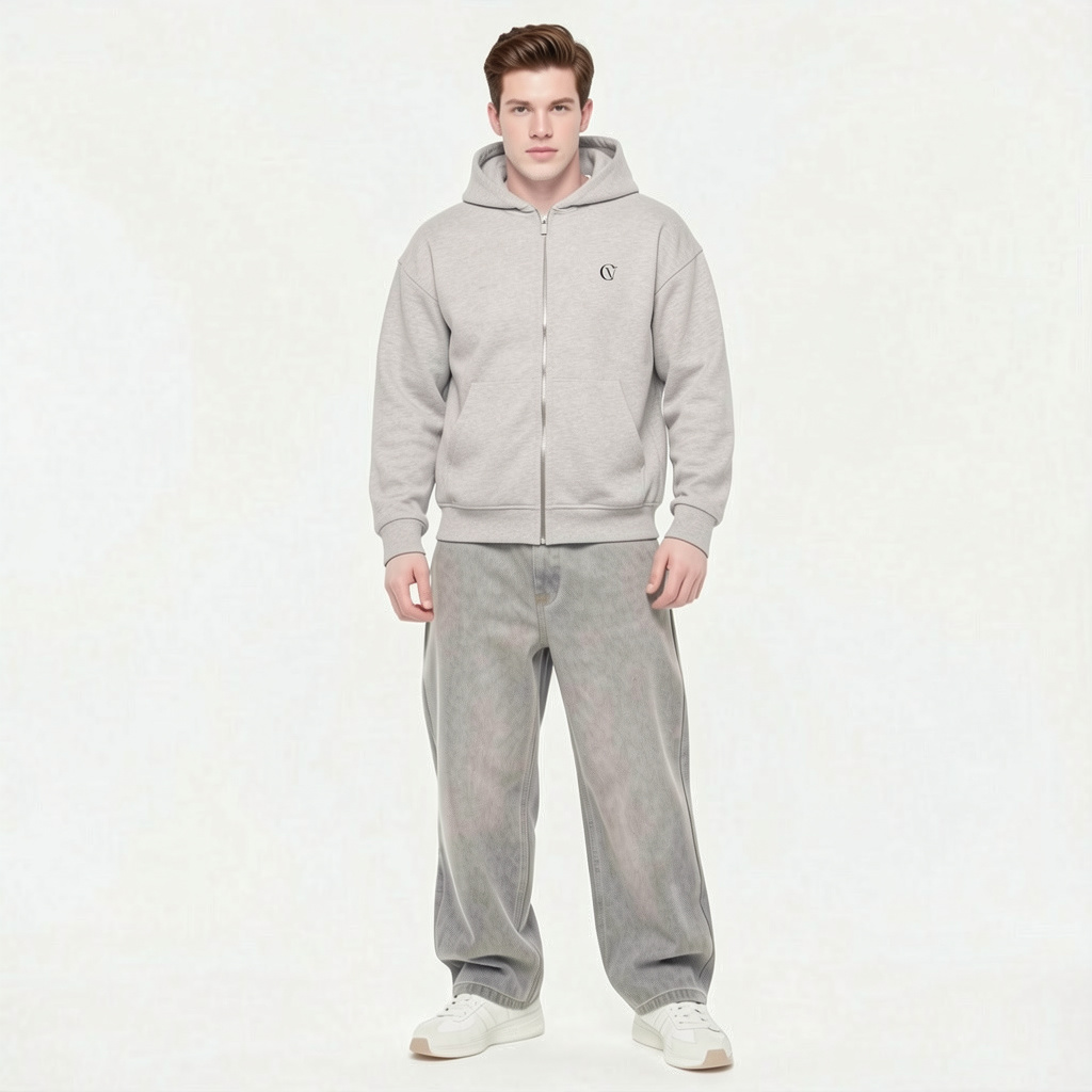 CORVELLI Zip-Jacke White